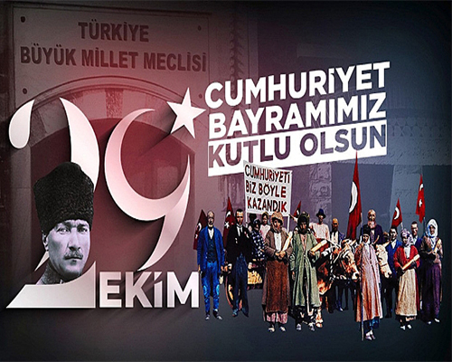 Cumhuriyet Bayramı’mız kutlu olsun!